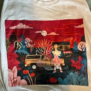 Stranger Things White Unisex T-Shirt